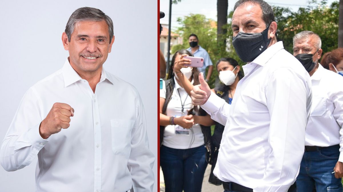 Reconoce Cuauhtémoc Blanco al virtual ganador de la alcaldía de Cuernavaca