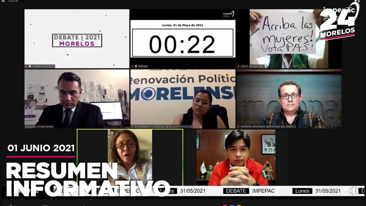 Realizan tardío debate entre líderes de partidos