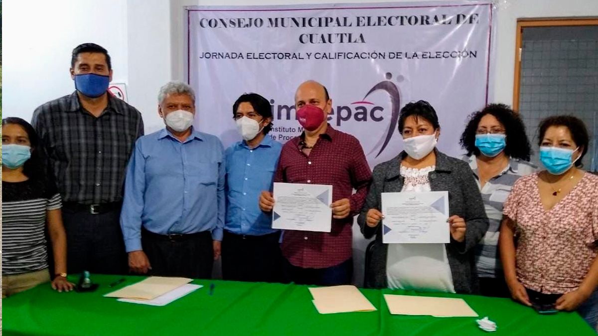 IMPEPAC hace válida la elección de Rodrigo Arrendo en Cuautla