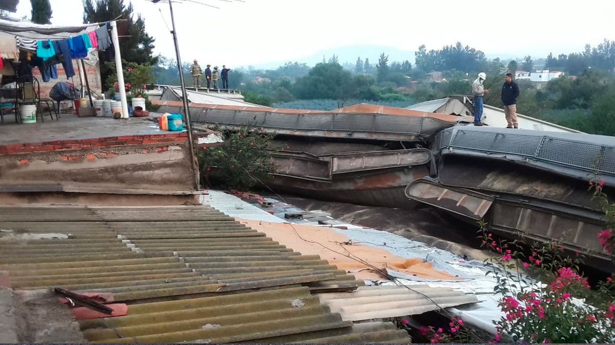 Descarrilamiento de tren en Jalisco deja un muerto
