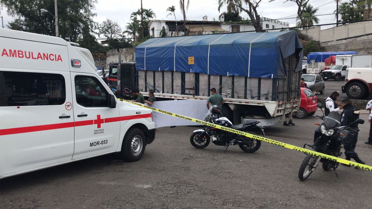 Atropellan a mujer en el Mercado ALM de Cuernavaca