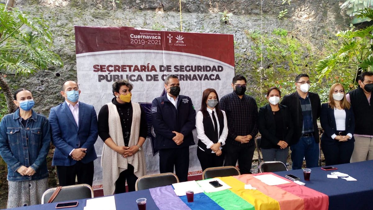 Imparten taller a Policía de Cuernavaca sobre respeto a diversidad sexual