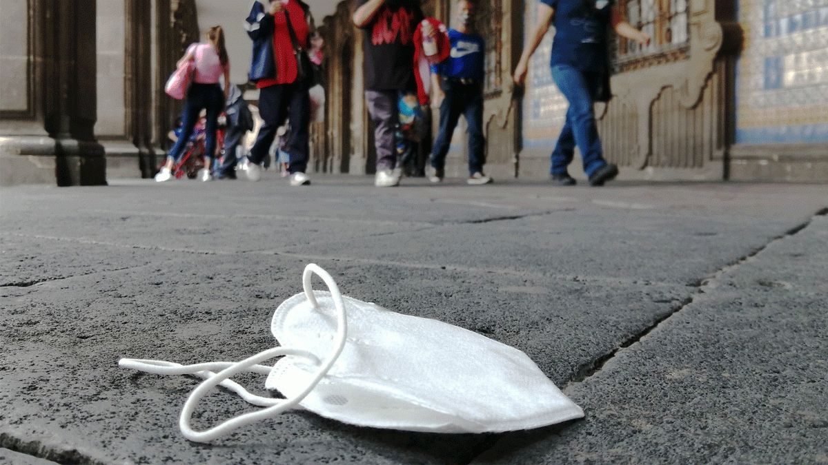 Ciudadanos ya no utilizan el cubrebocas: autoridades