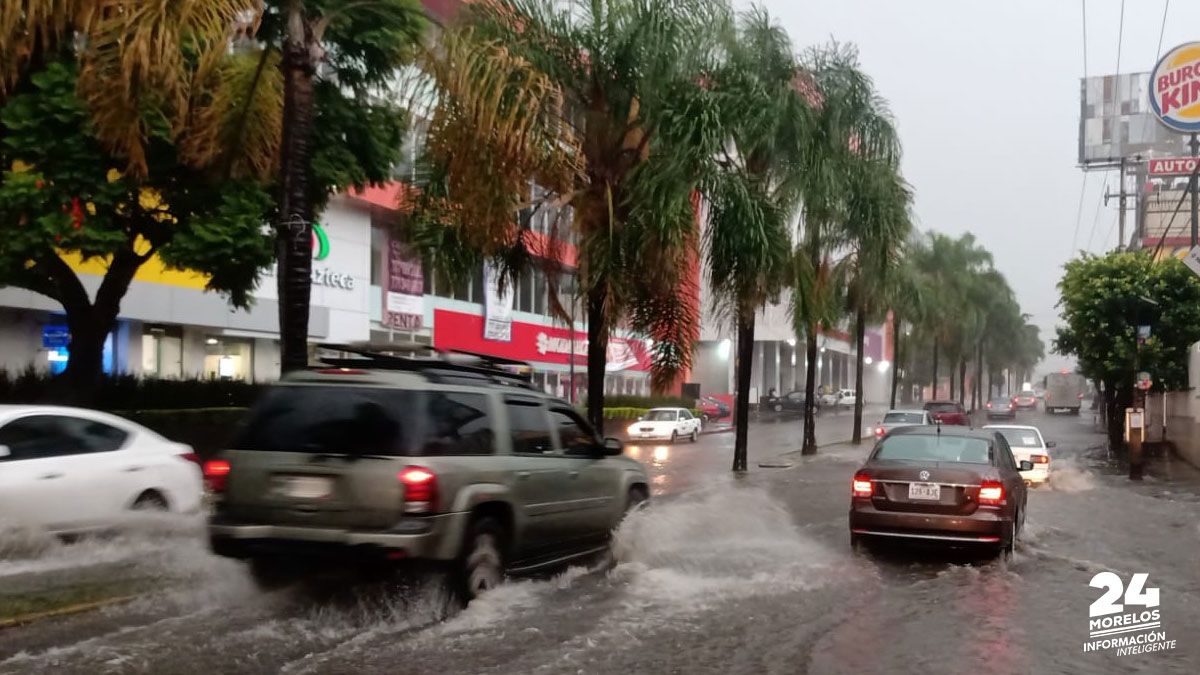 Sin reportes graves por lluvias en Cuernavaca