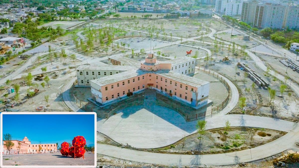 Avanza obra del Nuevo Parque Libertad en el extinto penal de Topo Chico, Nuevo León