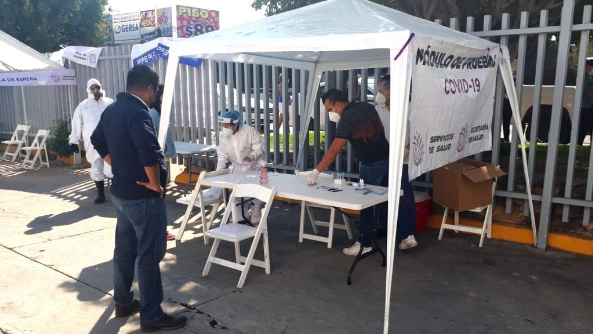Reactivan módulos de pruebas COVID-19 en Morelos