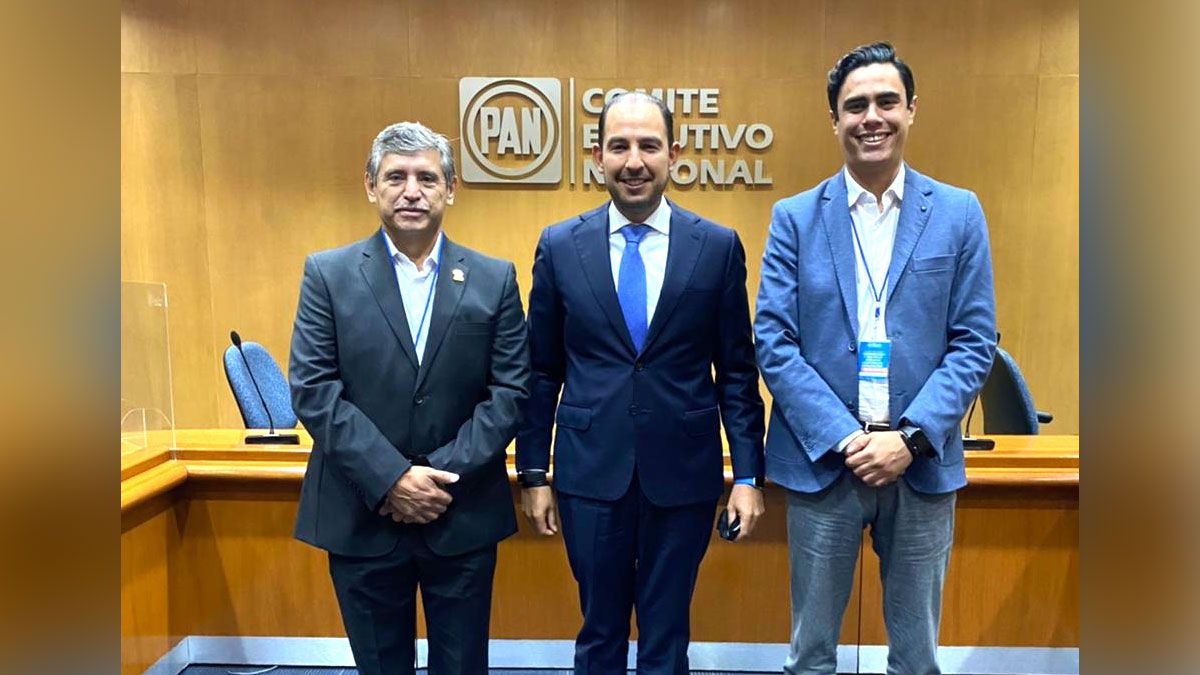 Urióstegui se reúne con Marko Cortés