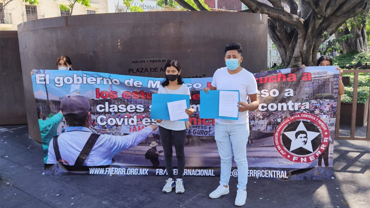 FNERRR se niega a volver a clases presenciales en Morelos
