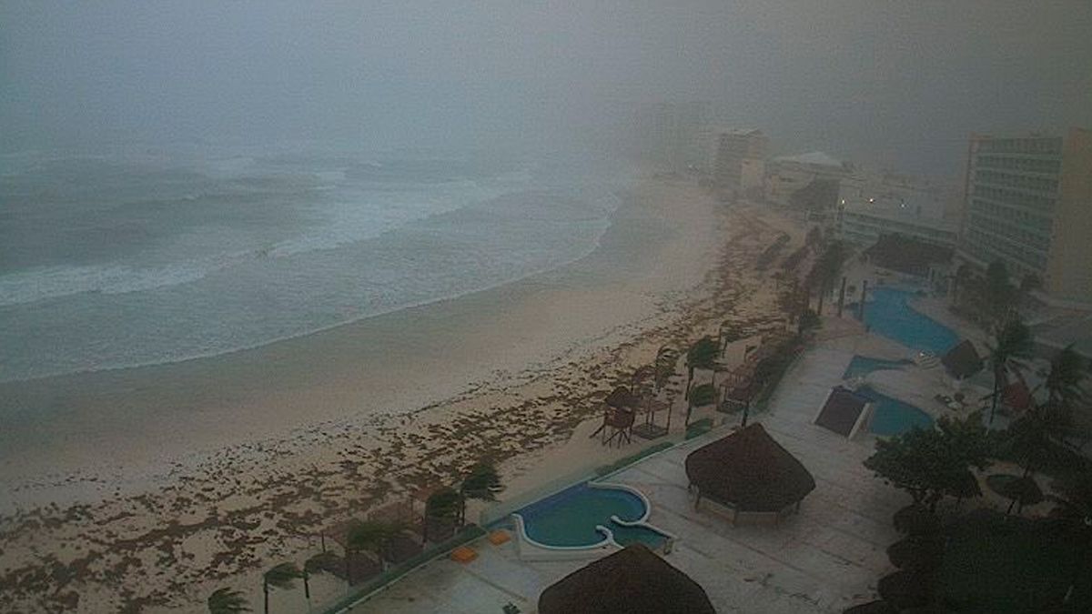 Se degrada “Grace” a tormenta tropical tras paso en Quintana Roo