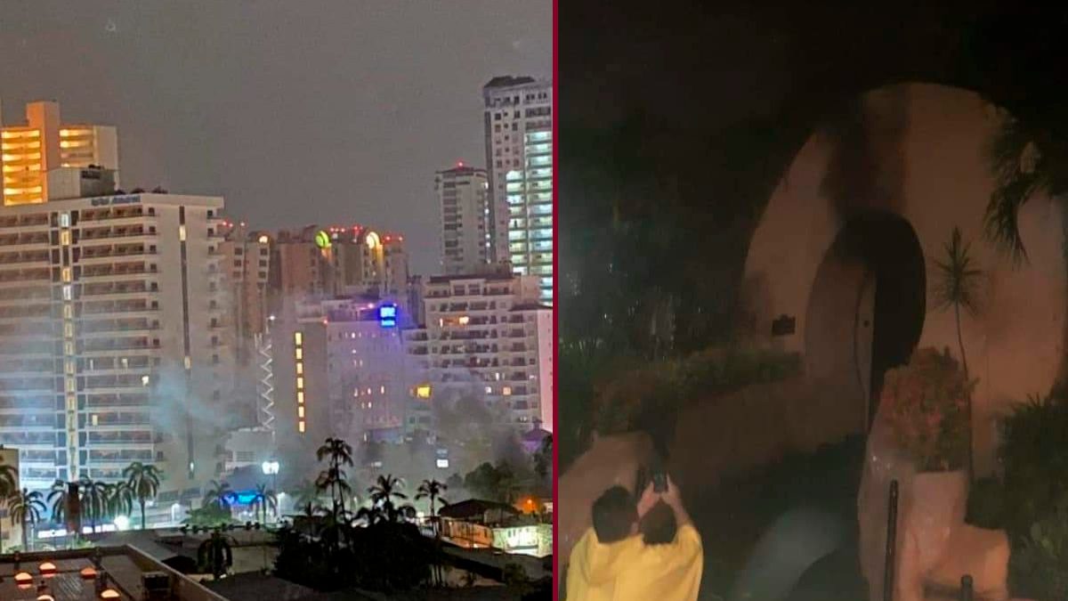 Incendio en Acapulco