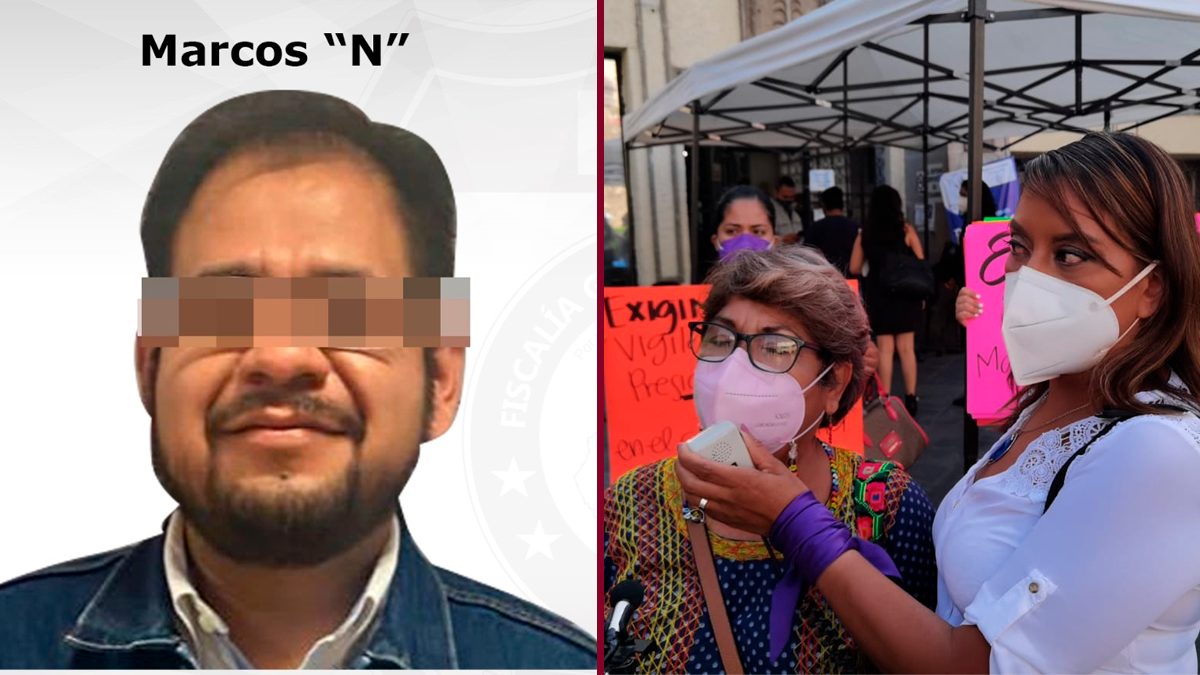 Manifestación contra Marcos "N"