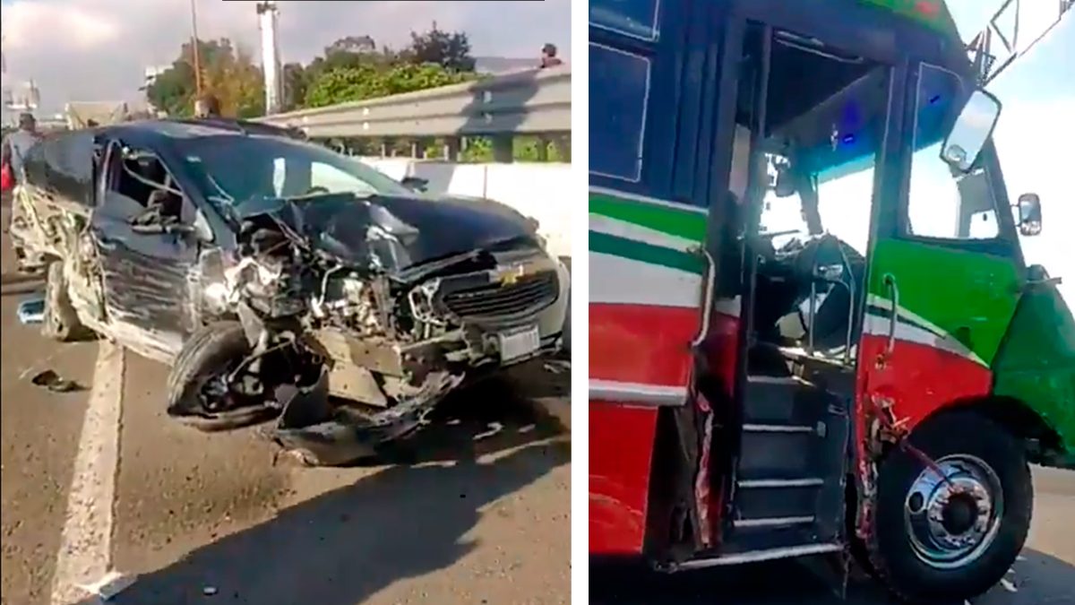 Choque Accidente México - Pachuca