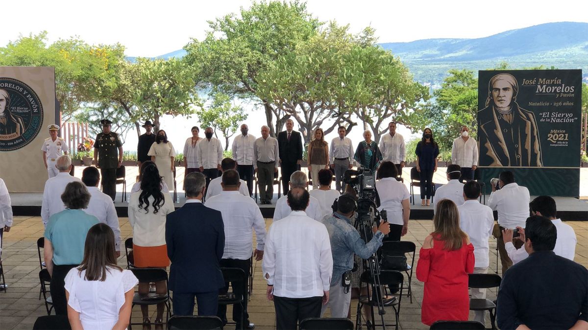 AMLO visita nuestra entidad por natalicio de José María Morelos y Pavón