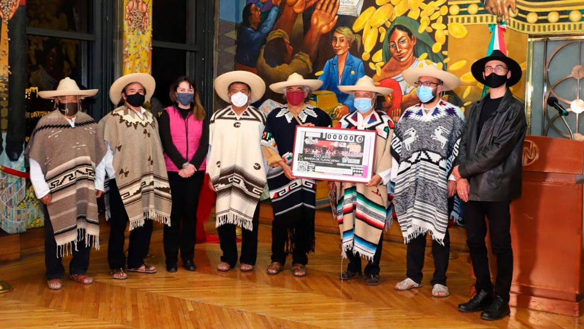 Banda de Tlayacapan dará apertura al sorteo de Lotería Nacional este 15 de septiembre