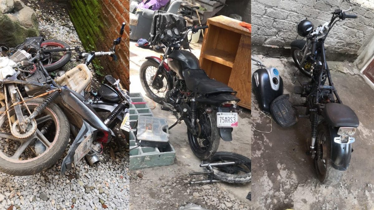 Aseguran 11 motocicletas durante cateo en Jiutepec