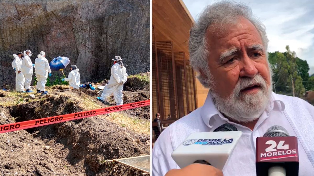 Alejandro Encinas y fosas de Yecapixtla