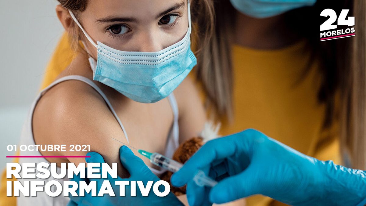 Vacunarán contra COVID-19 a menores de edad en Morelos