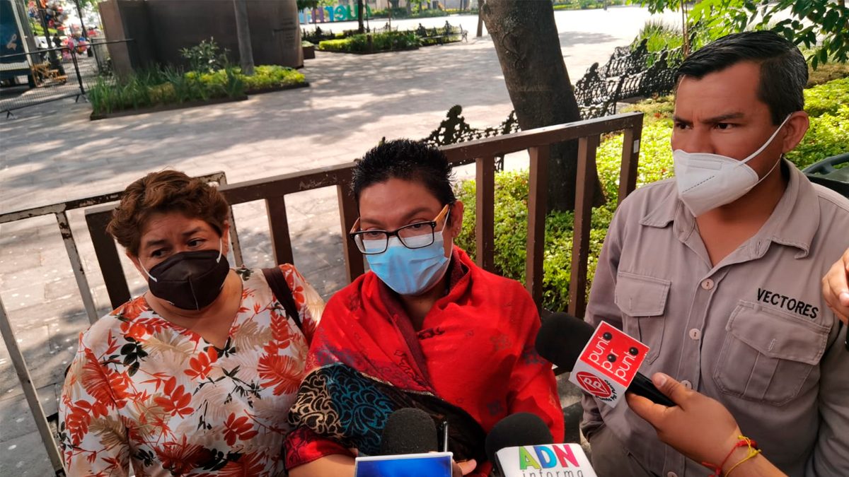 Protesta trabajadores de vectores