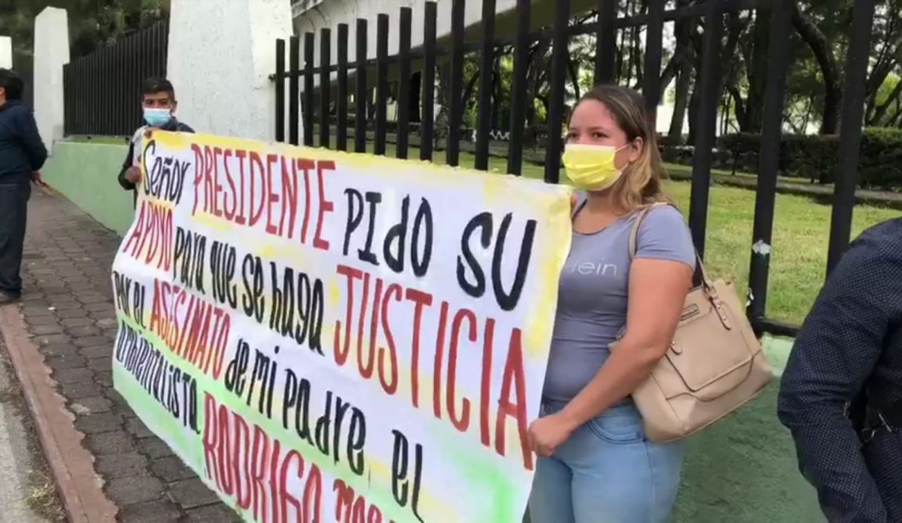 Familiares de Rodrigo Morales exigen justicia