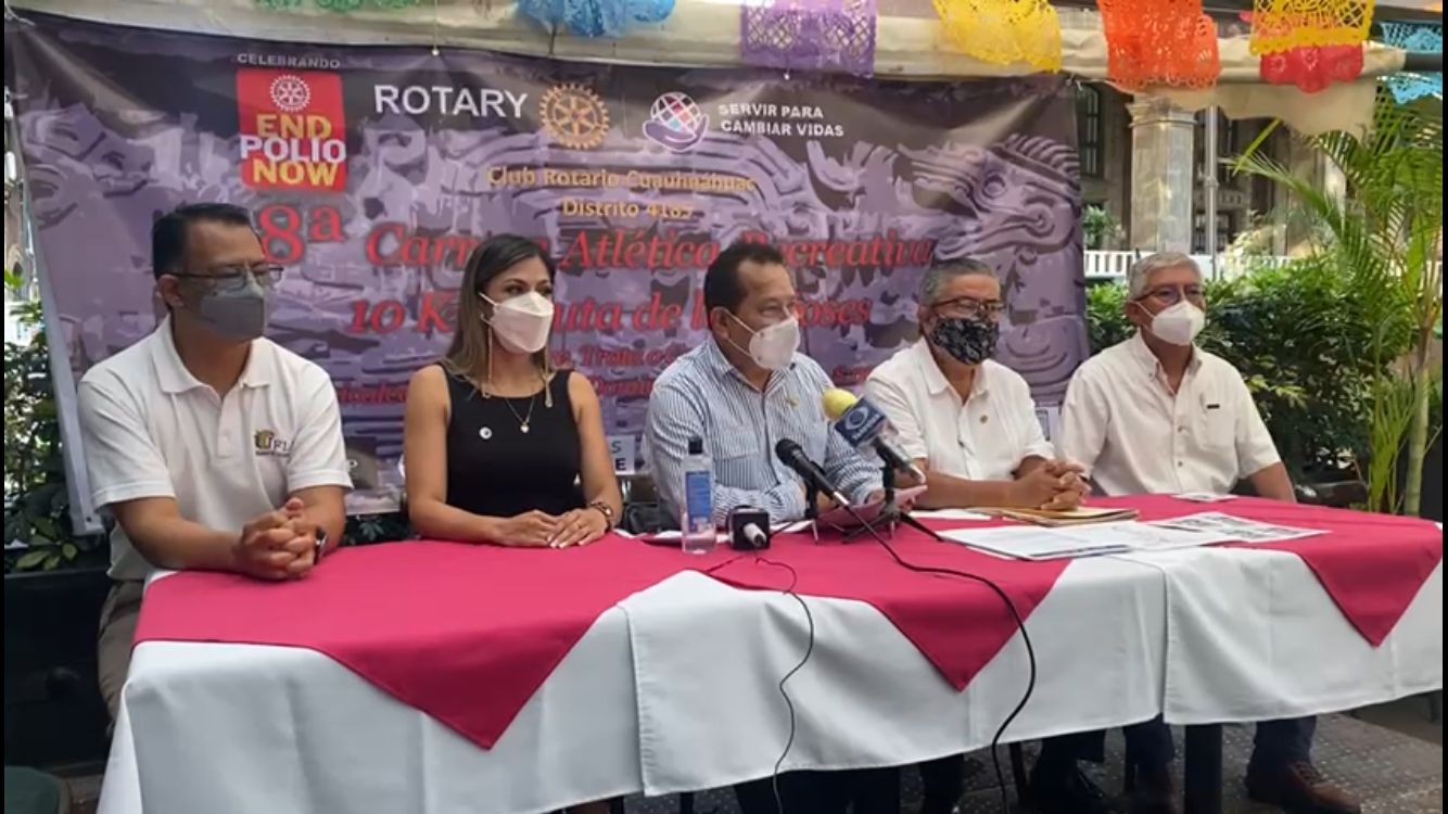 Club Rotario anuncia carrera contra la Polio