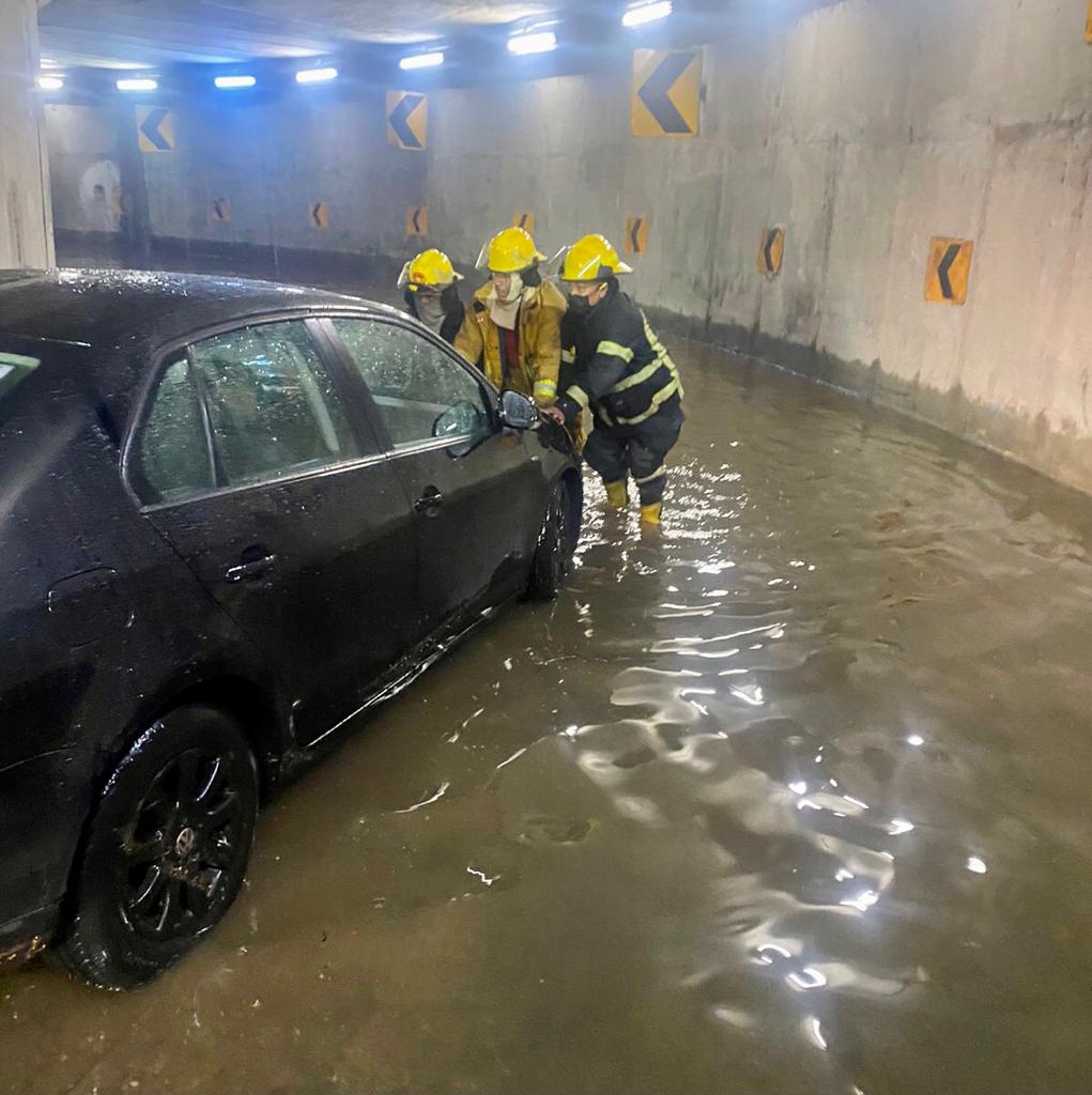 Afectaciones en Cuernavaca por fuertes lluvias