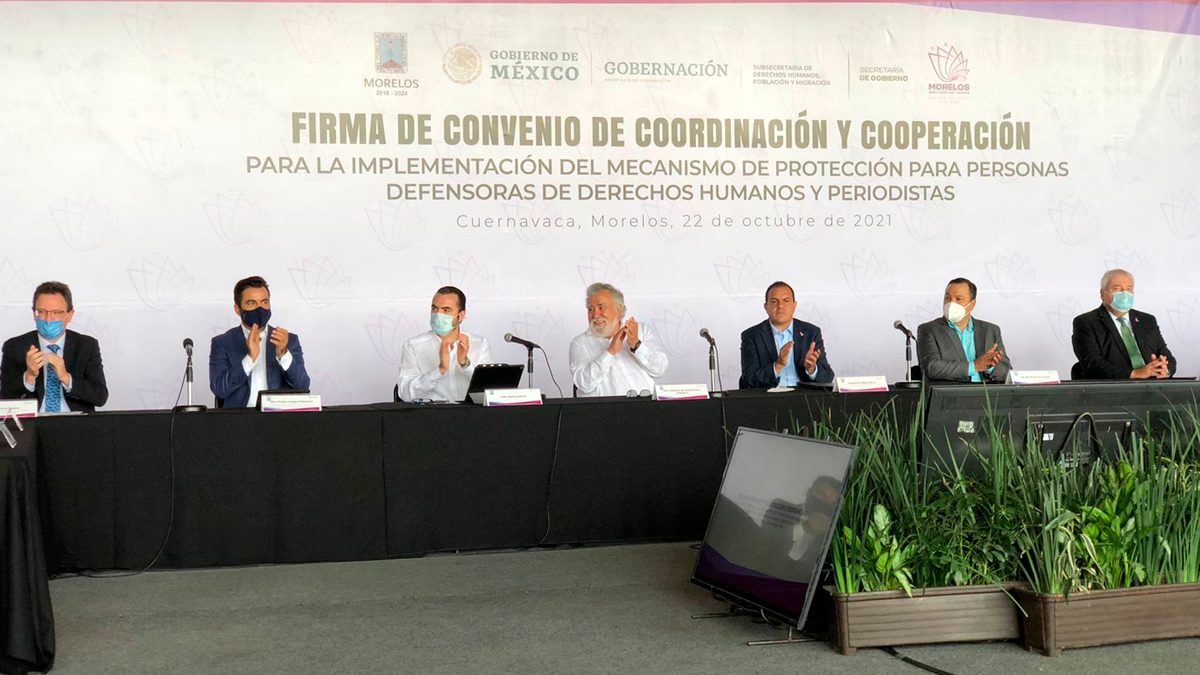 Firma convenio Cuauh periodistas