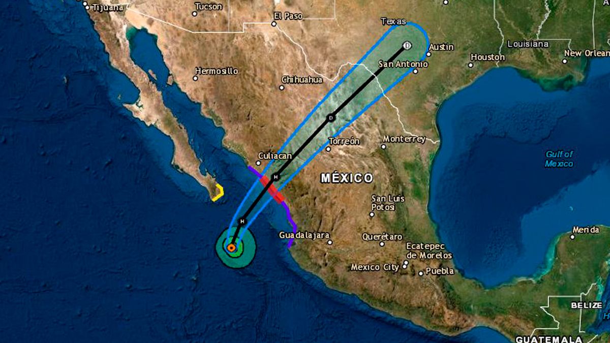 Pamela ya es huracán categoría 1