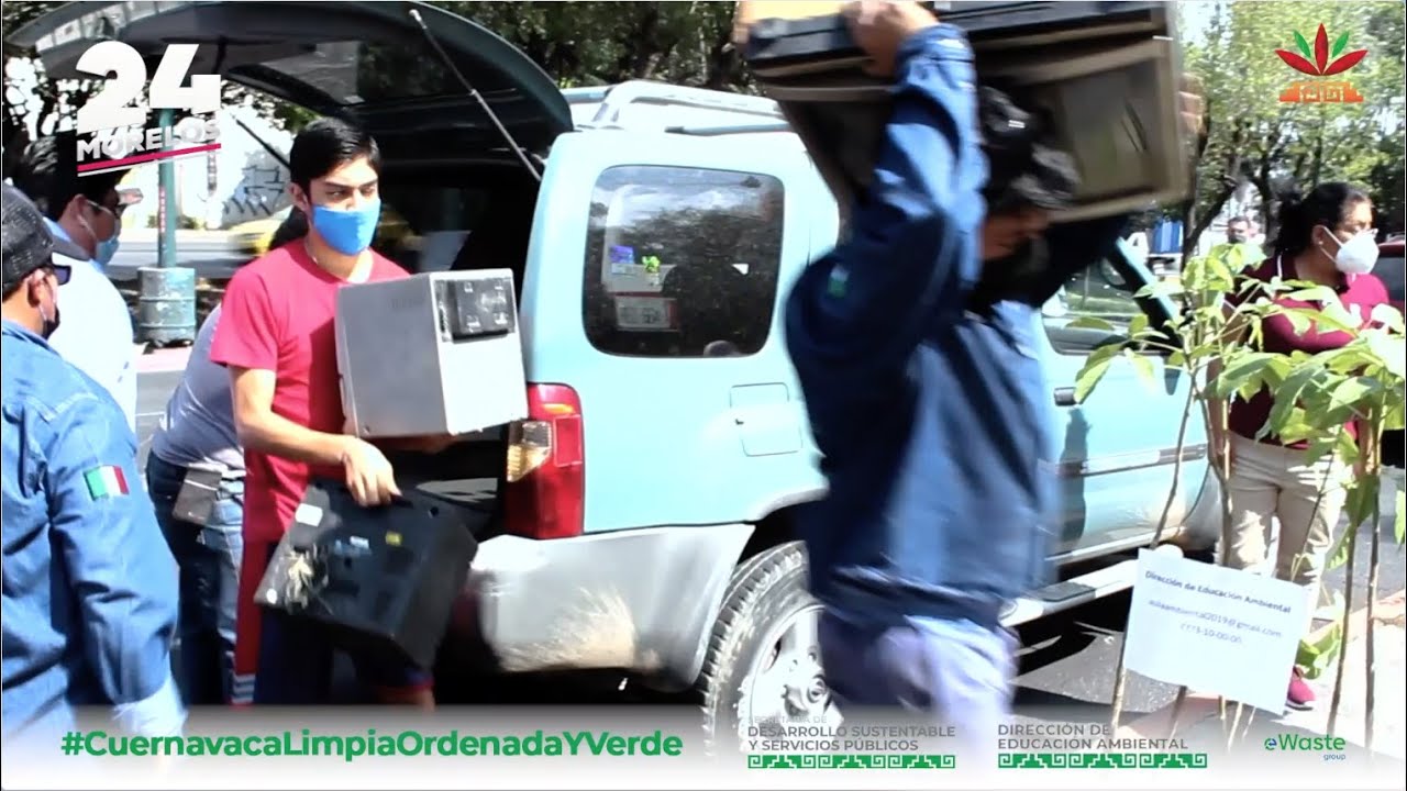 Reciclatrón 2021 en Cuernavaca