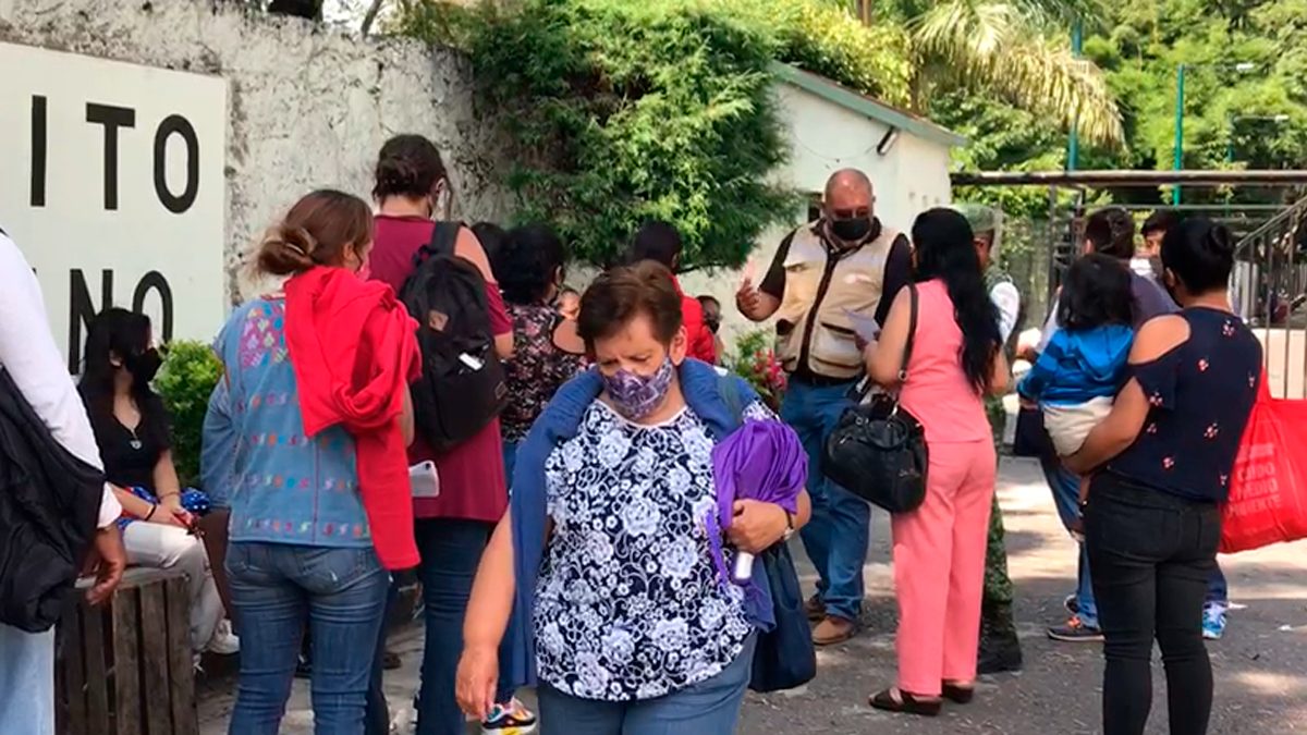 Ya no hay vacunas en Cuernavaca