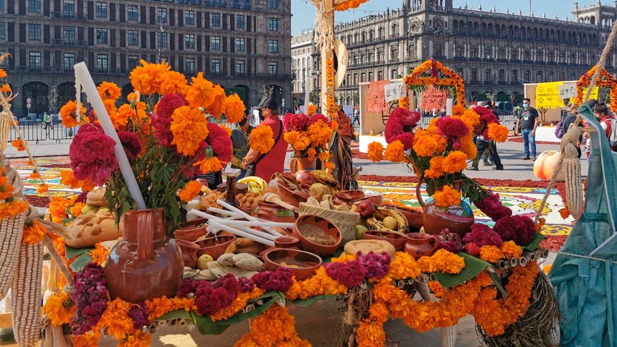 Ofrenda Colgante Coatetelco en CDMX