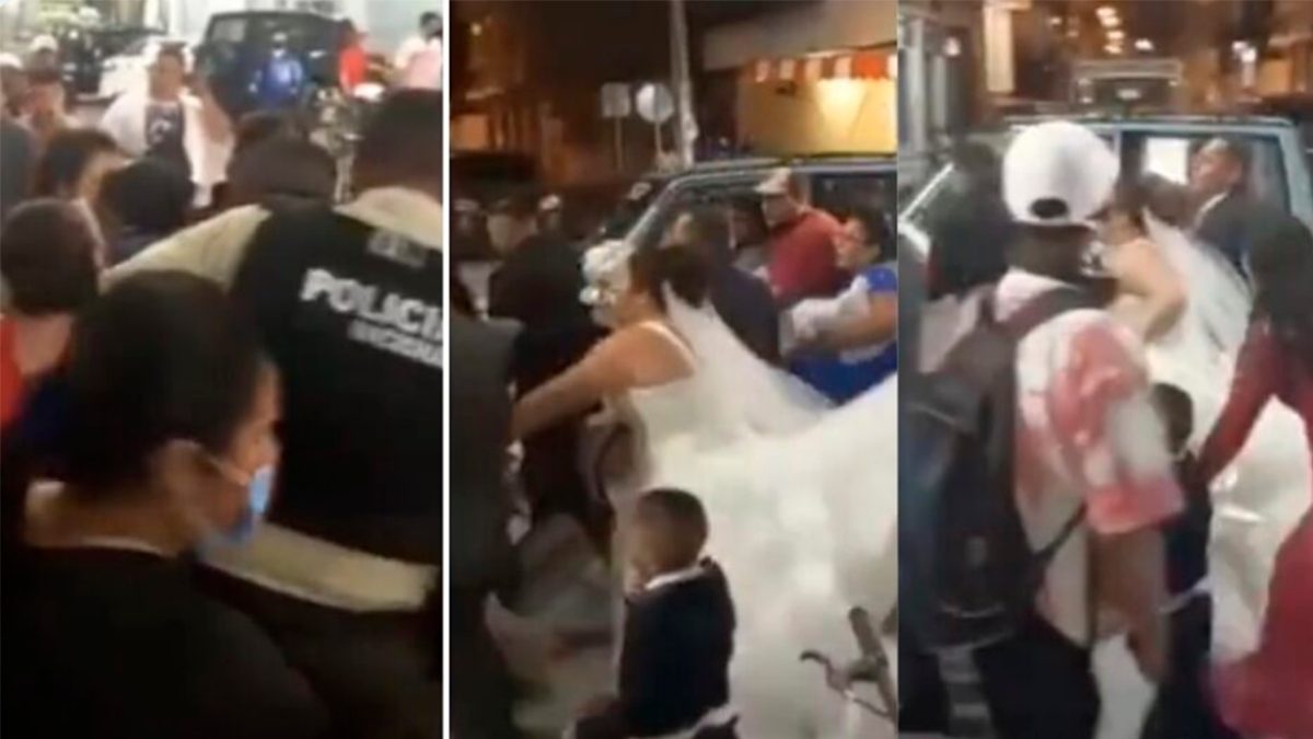 Detienen a novio en su boda