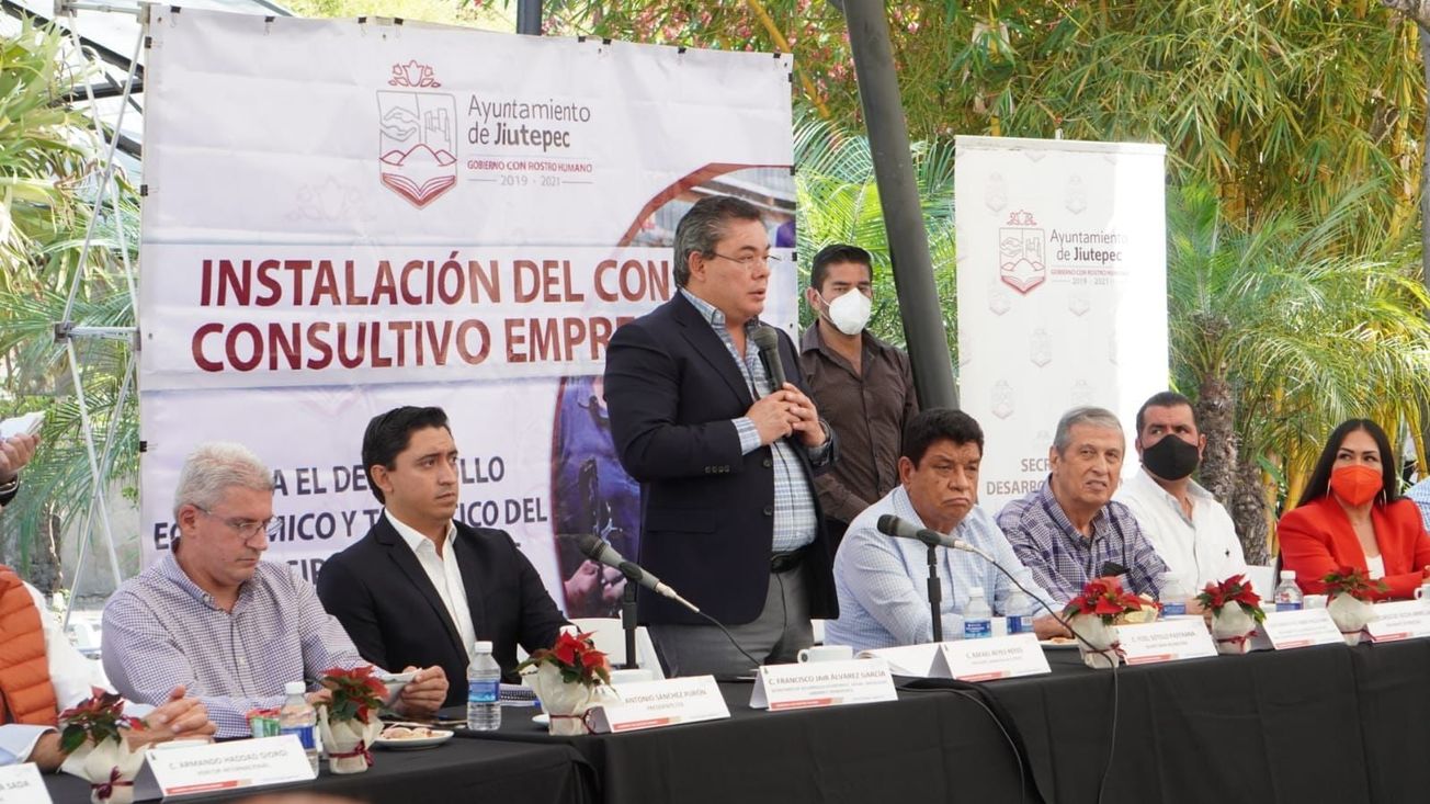 Instalan Consejo Consultivo Empresarial en Jiutepec