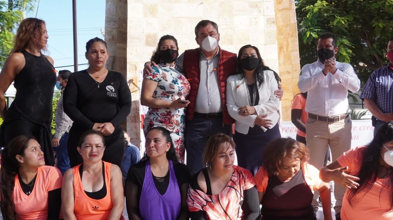 Conmemora Ayuntamiento de Jiutepec Día de la Eliminación de la Violencia a la Mujer
