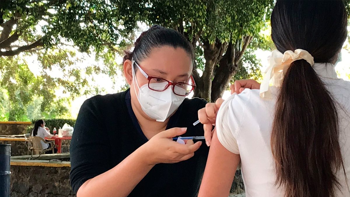 Vacunación en Morelos
