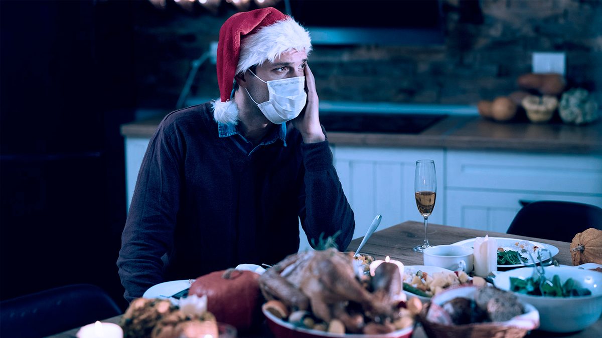 Cena de Navidad COVID-19