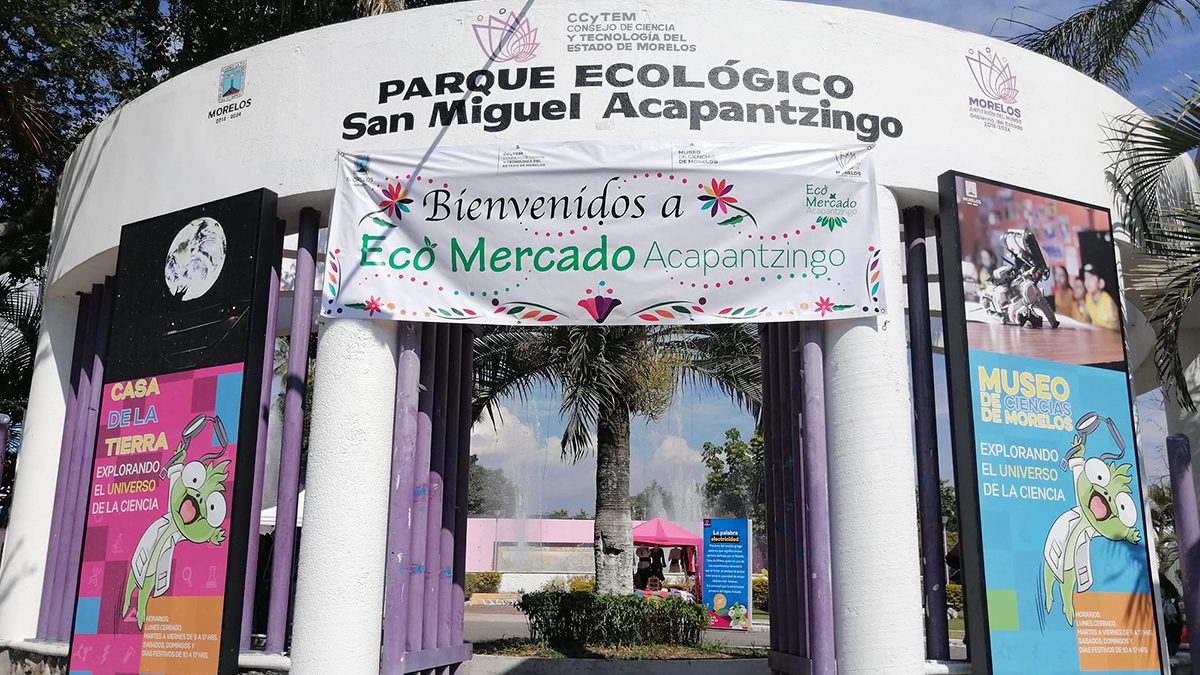 Invita CCyTEM a consumir local mediante el eco mercado en Acapantzingo