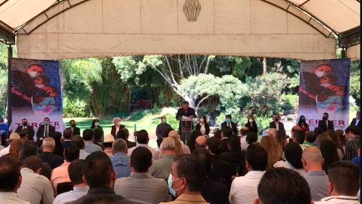 Rinde Rafael Reyes Reyes su Tercer informe de Gobierno