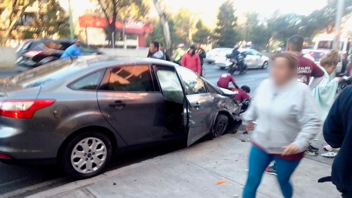 Conductor ebrio atropella a 12 peregrinos en Tlalpan