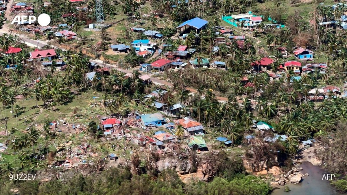 Tifón “Rai” deja más de 200 muertos en Filipinas