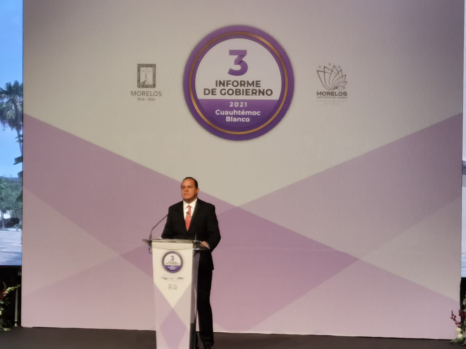 Presenta Cuauhtémoc Blanco su Tercer Informe