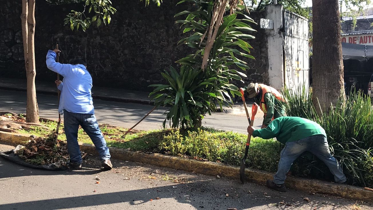 No contaban con uniformes ni herramientas trabajadores de servicios públicos de Cuernavaca