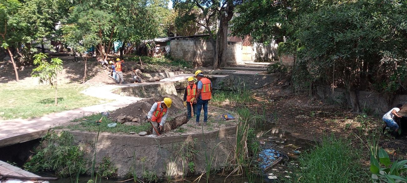 Avanzan obras de mejoramiento urbano en Jojutla