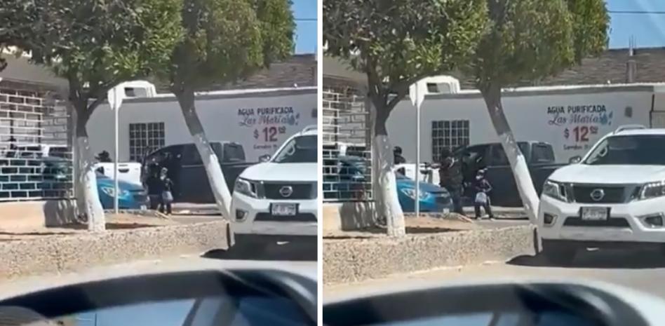 Hombre es secuestrado frente a sus hijos en Sonora