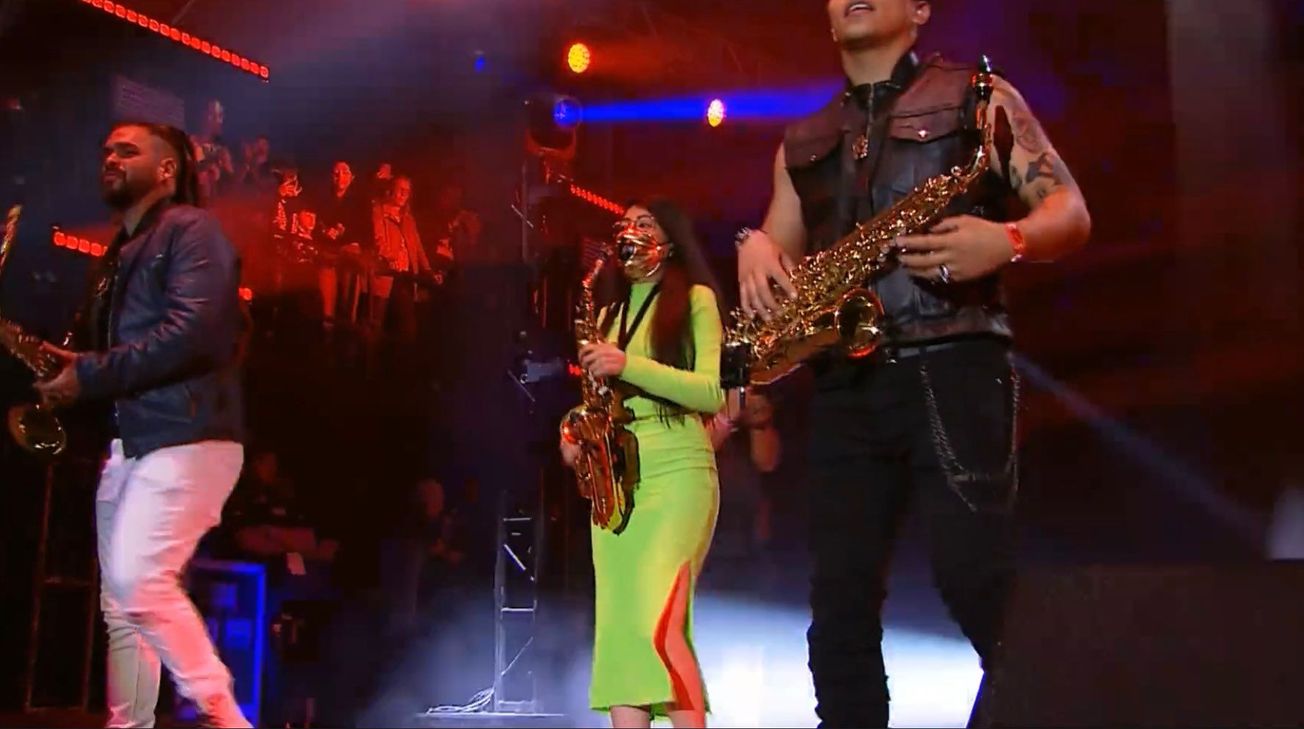 La saxofonista Malena Ríos reaparece en el Vive Latino 2022