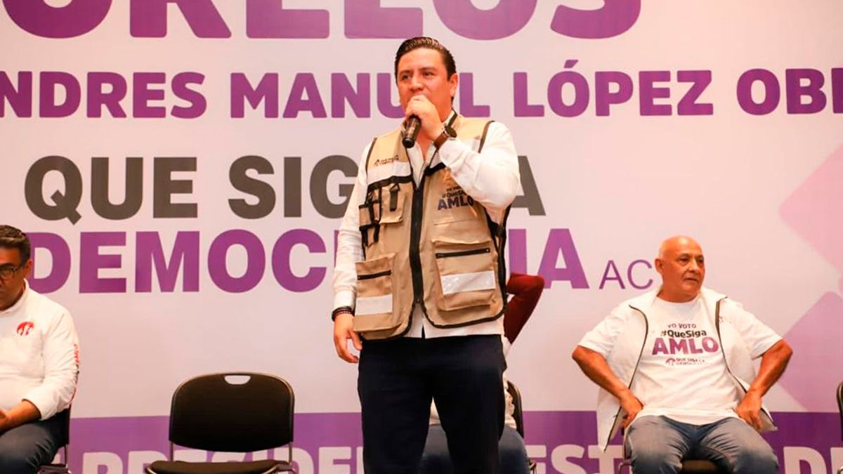 Ulises Bravo muestra liderazgo a favor de AMLO