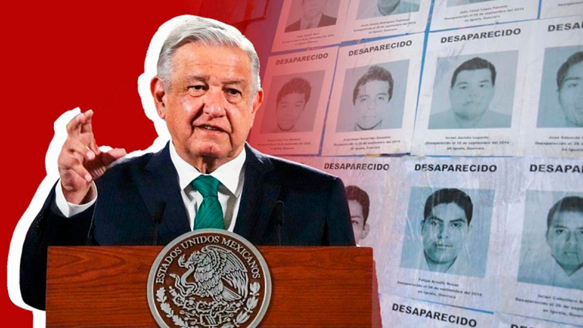 Señala AMLO que caso de Ayotzinapa quedará resuelto este año