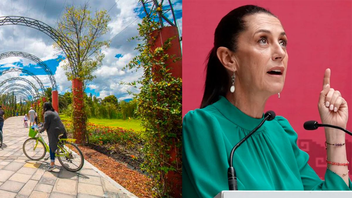 Compara Sheinbaum parque de México con Suiza