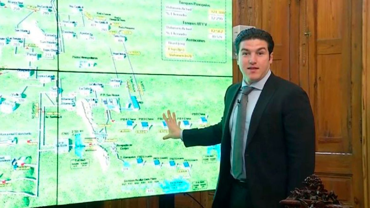 Confía Samuel García en bombardeo de nubes para escasez de agua