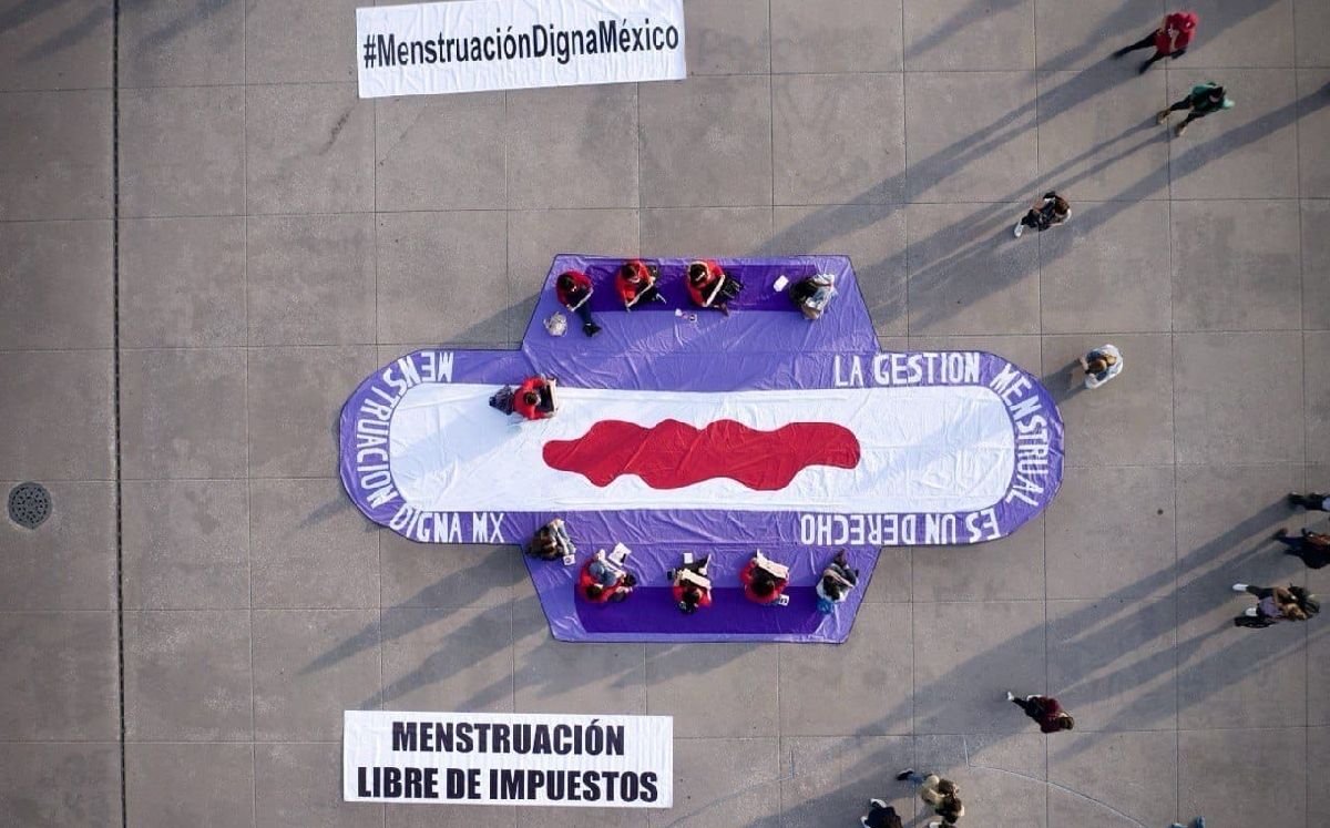 Mujeres exigen menstruación digna en todo el país - Grupo Milenio